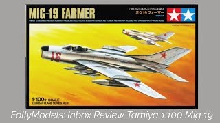Mfm Tamiya 1100 Mig 19 Farmer.