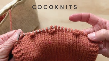 How to Knit Bobbles Without Turning Your Work