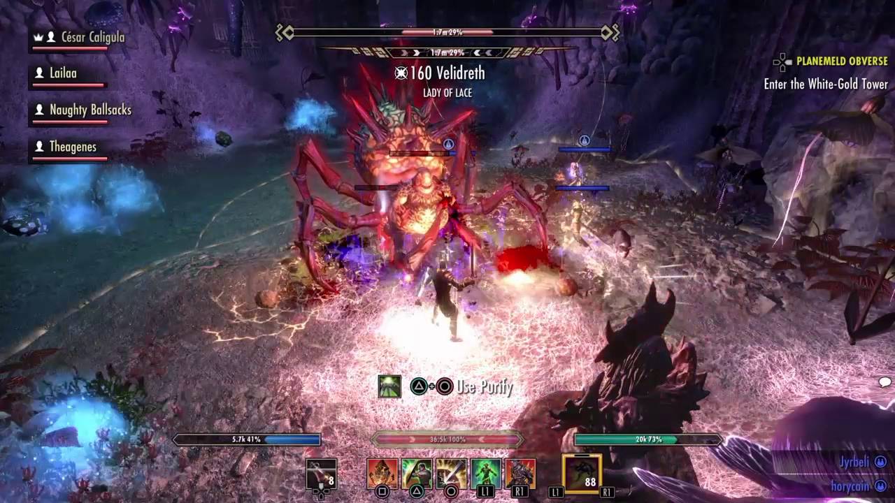 ESO cradle of shadows veteran hard mode velidreth YouTube