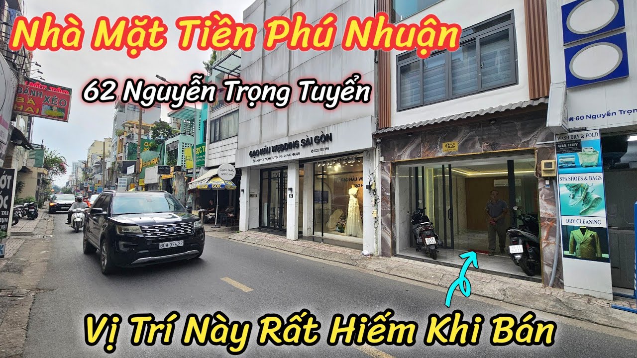 Giảm Giá Bán Nhà Mặt Tiền Phú Nhuận | 3 Tầng Mới Đẹp | Vị Trí Gần Chợ Tiện Cho Thuê