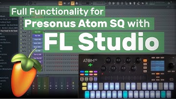 Presonus Atom SQ Fully Integrated with FL Studio via MIDI Script