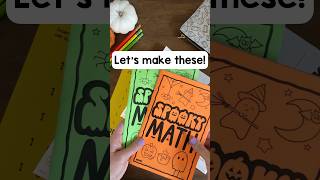Halloween math booklets for middle school students These are perfect for October
