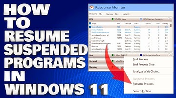 How To Resume Suspended Programs in Windows 11/10 [Guide]
