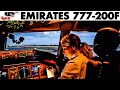 EMIRATES🇦🇪 Boeing 777 Puerto Rico Takeoff + Emergency Briefing