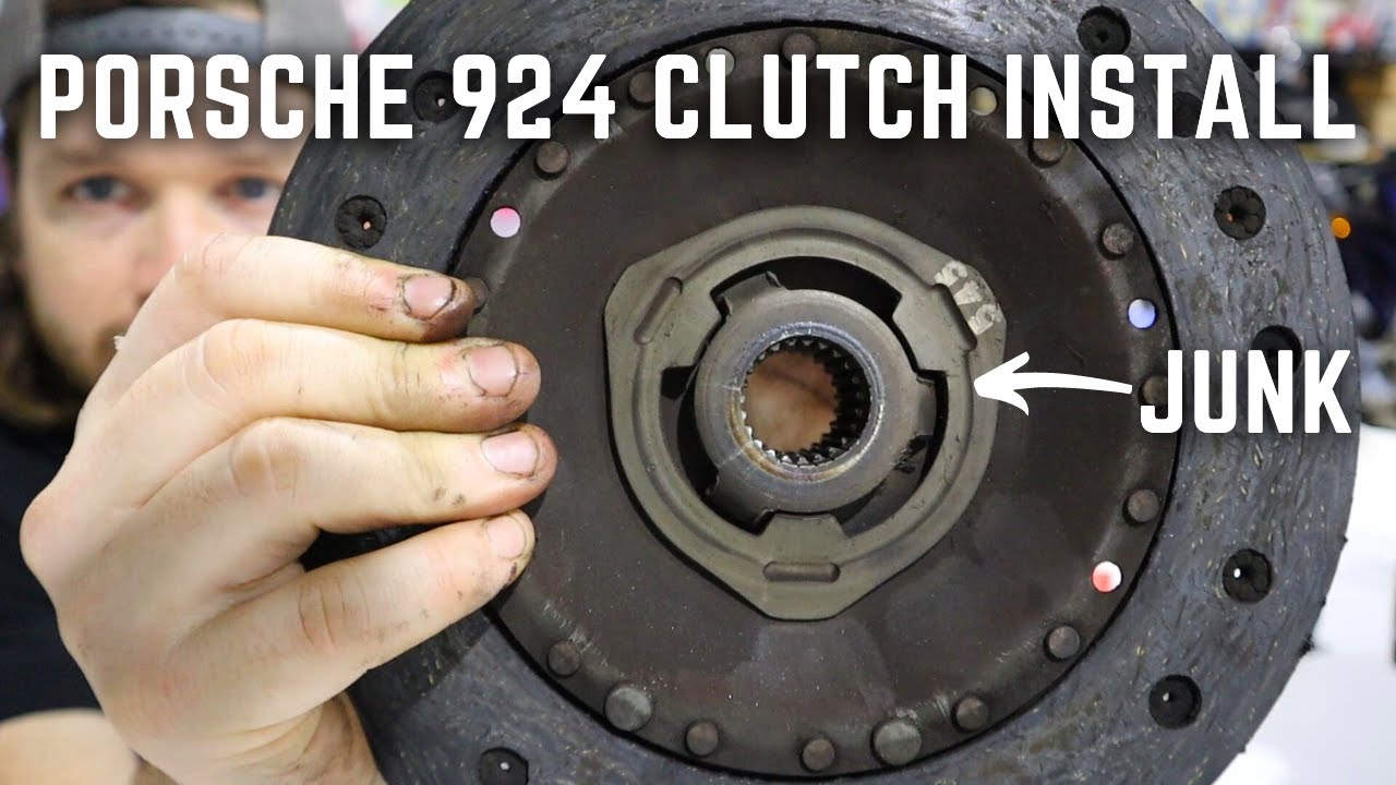 Замена сцепления Porsche 924S
