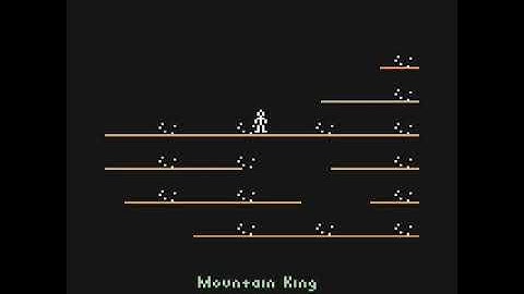Quickplay Atari 2600 #17 Mountain King 1983