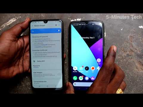 How to set mobile hotspot in Samsung Galaxy M31
