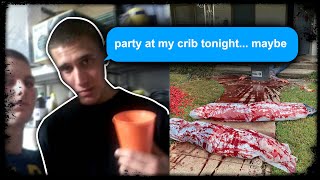 The Extremely Disturbing Story Behind This Photo - Killer Throws A House Party