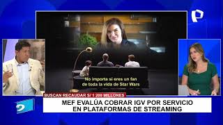 José Verona:  &quot;Nuestra economía se achica porque las empresas de streaming reciben dinero&quot;