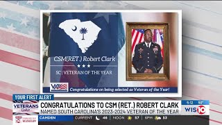 Retired Army Command Sergeant Major from Blythewood honored as SC Veteran of the Year