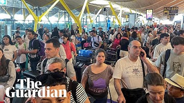 Microsoft and Crowdstrike IT outage hits airports around the world