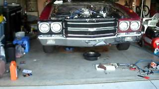 1970 chevelle 468 big block open headers