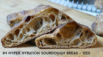 Hyper-hydration Bread Dough Challenge! Video 4 Folding the Dough