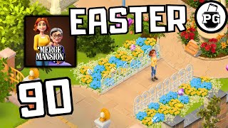 First Appearance Upgrades in Easter Event 🏡 Merge Mansion - Gameplay Walkthrough |Part 90| screenshot 5