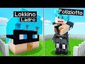 CASA LADRO DI LOKKINO CONTRO CASA POLIZIOTTO DI LOKKI!! MINECRAFT CASA VS CASA
