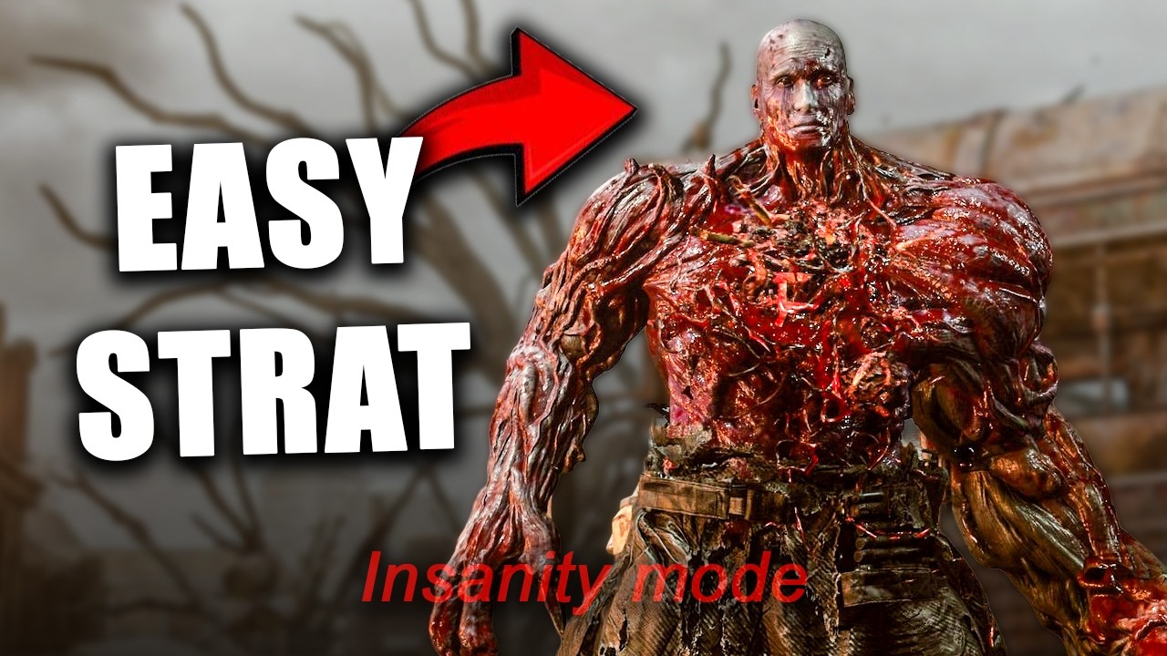 Как легко убить Тирана на уровне сложности «Безумие» (RE9)