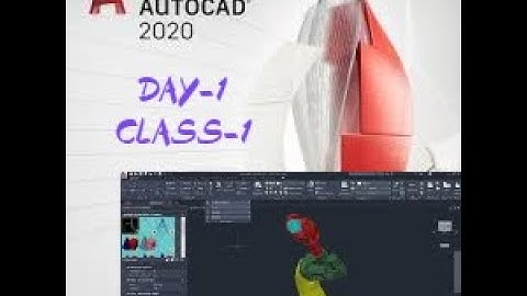 AUTOCAD 2020 [DAY-1, CLASS-1]FOR BEGINNERS HINDI/URDU