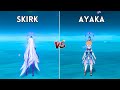 STRONGEST CRYO??? SKIRK vs AYAKA!! | GENSHIN IMPACT