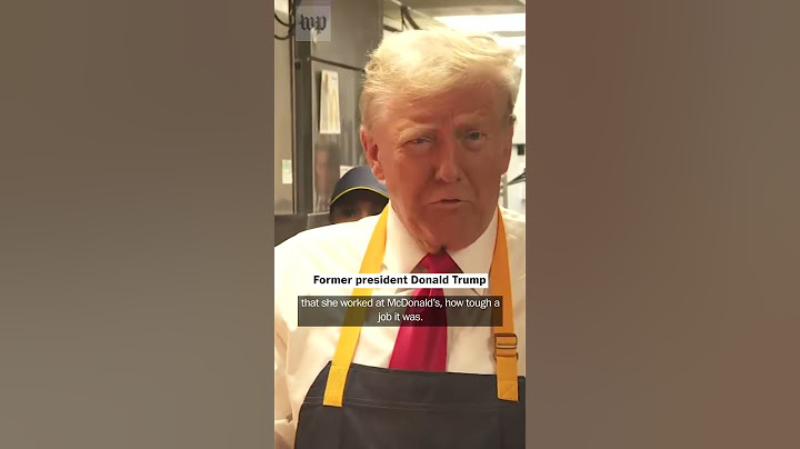 Trump serves fries and falsehoods at McDonald’s