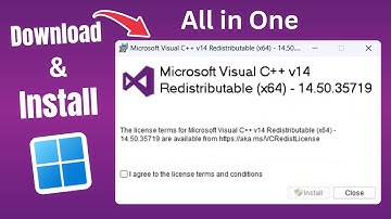 How To Download And Install Visual C++ Redistributable in Windows 11 / 10 ( Quick Steps )