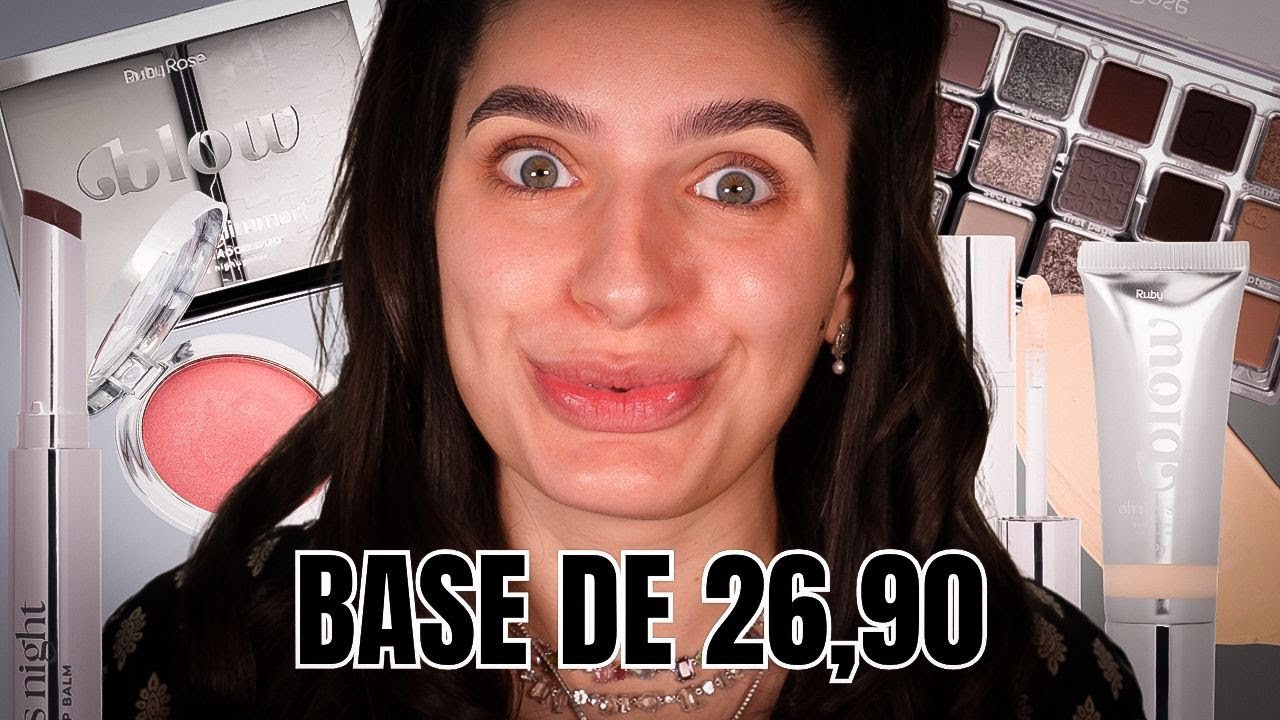 LINHA BLOW RUBY ROSE - testando os melhores produtos ✨