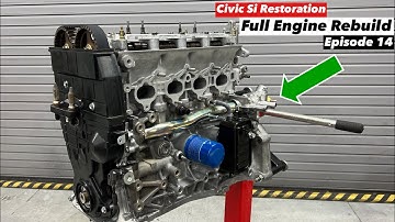 AHC EM1 Restoration Project - How to Assemble Your Honda B-Series Engine (Episode 14)