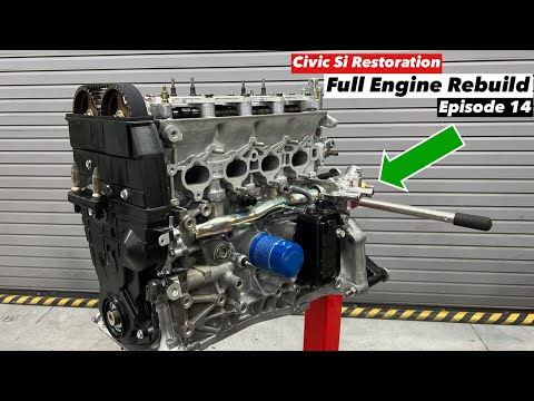 AHC EM1 Restoration Project - How to Assemble Your Honda B-Series Engine (Episode 14)