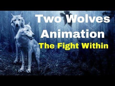 hypnosis-animation-london-|-positive-psychology-⏩two-wolves-(hypnosis-metaphor-animation)