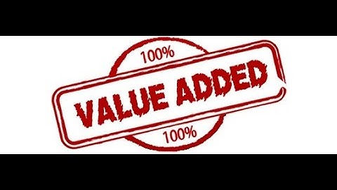 Value Added Cost