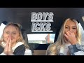 RESPONDING TO BOYS “ICKS” ABOUT GIRLS