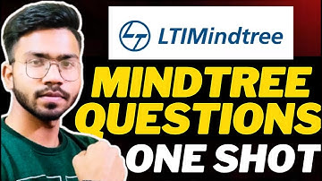 LTI Mindtree Most Asked Questions ONE SHOT  | Crack LTI Mindtree Online Assessment 🔥