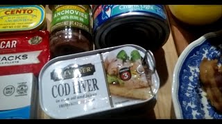 Cod Liver Taste Test. 🐟 Canned Fish