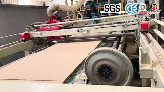 Synchronous Diagonal Saw for MDF MDP OSB Board Production #crosscutsaw #Diagonalsaw #MDFMDPmachine
