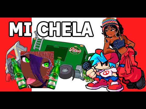 MI CHELA 🔥🍺 - FNF PARODY SONG - LE SSERAFIM SPAGHETTI