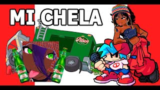 MI CHELA 🔥🍺 - CANCION PARODIA FNF - LE SSERAFIM SPAGHETTI