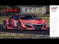 Live  race 1  sebring international raceway  fanatec gt america powered by aws 2024