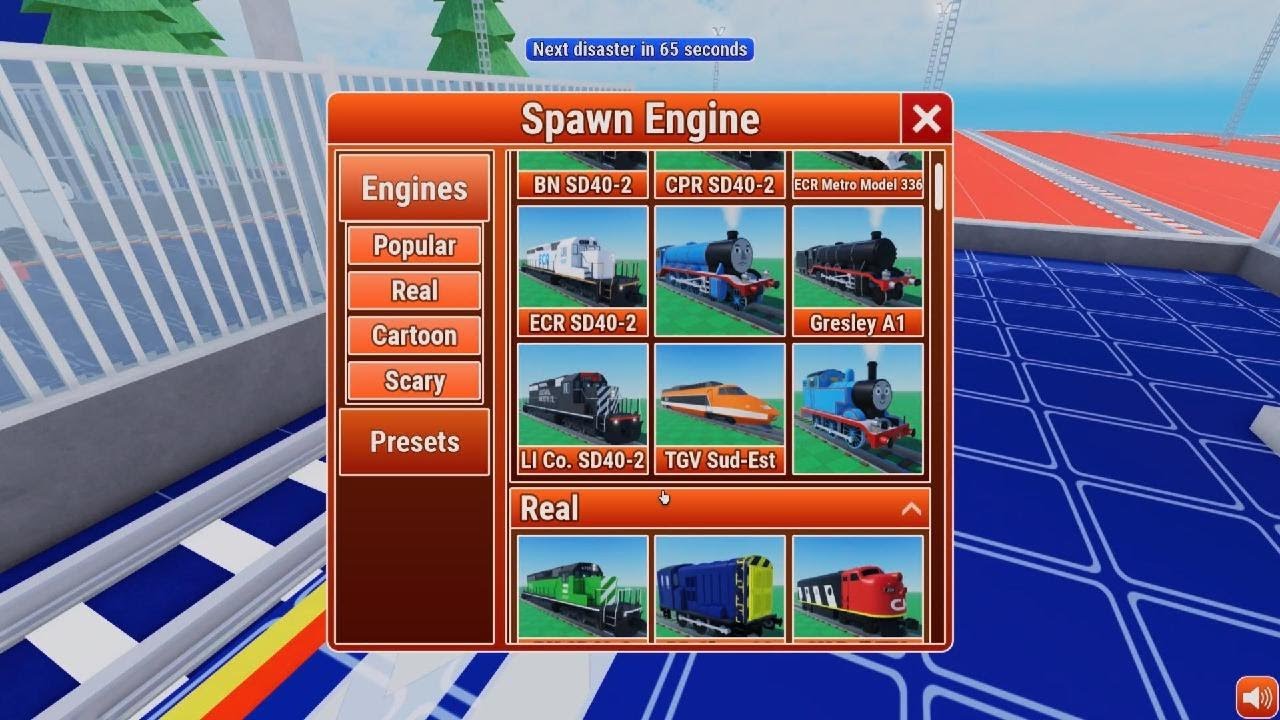 Driving Trains off a cliff!!!!!!!!