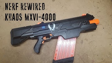 Nerf Rewired - Khaos MXVI‑4000