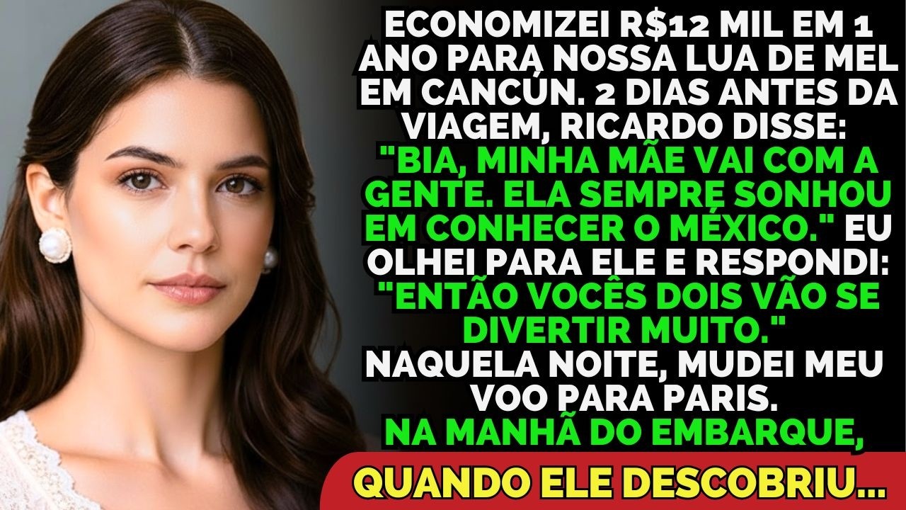 Juntei R$12 Mil Em 1 Ano Para Nossa Lua De Mel — Ele Convidou A Mãe, Fui Para Paris Sozinha