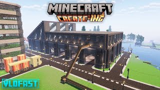 Expanding my INDUSTRIAL ZONE with the Create Mod in Minecraft!