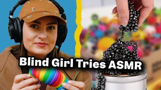 Blind Girl Tries ASMR | Fidget Toy Collection