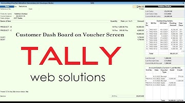 (Buy TDL Source Code Only Rs.450) Customer and Supplier Details Show on Voucher Entry in Tally Prime