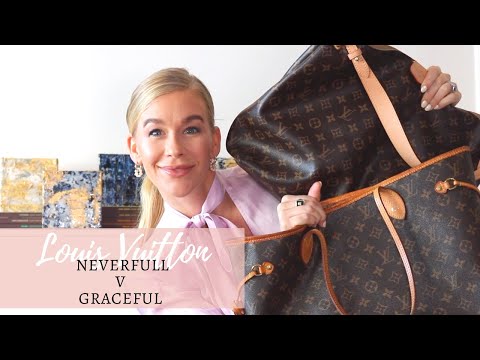 Louis Vuitton, Graceful vs Neverfull Comparison, Modshots