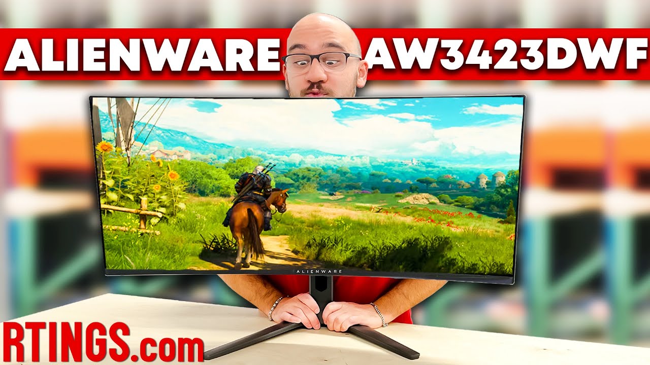 Alienware AW3423DWF test: Powerful ultrawide gaming monitor with QD-OLED
