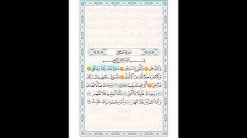 سورة الضحى مكرره من آيه ١الى ٦ الفديو كامل بأول تعليق