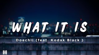 Doechii - What It Is (Block Boy) (Sped Up) | Lyrics Videos