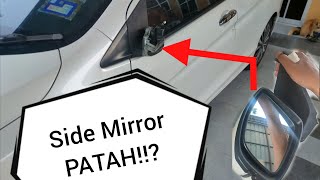 DIY Pasang sendiri Side Mirror Fullset. Cermin Sisi patah akibat langgar lembu 🐮 by Faez Jaafar 398 views 7 months ago 4 minutes, 49 seconds