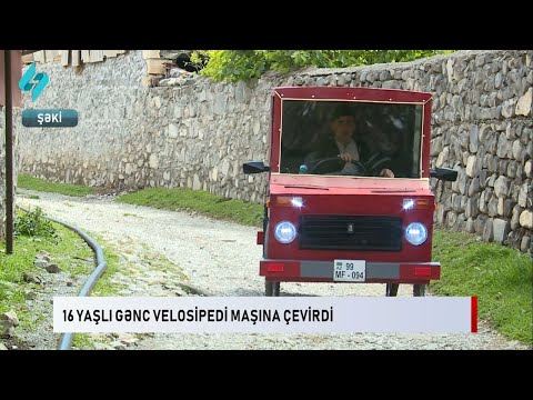 16 yashli genc velosipedi mashina chevirdi... | Kanal S Xeber