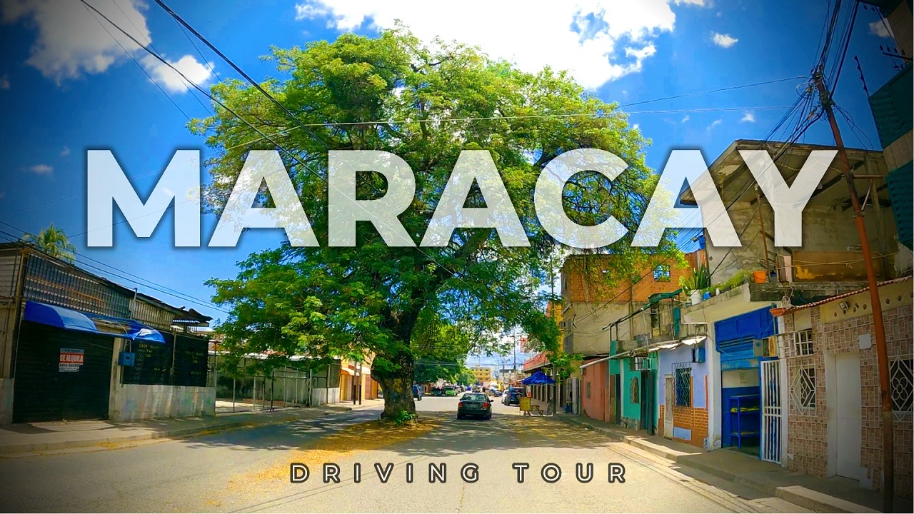 🇻🇪 Maracay en Ruta: Driving Tour por la Calle Mariño | VENEZUELA | 4K