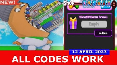 *ALL CODES WORK* [🔥NEW!] Strong Fat Simulator ROBLOX | 12 APRIL 2023